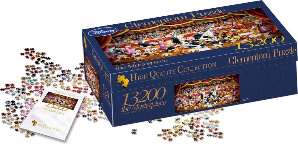 Puzzle 13200 Clementoni Disney Orkiestra / ułożone, wszystkie elementy