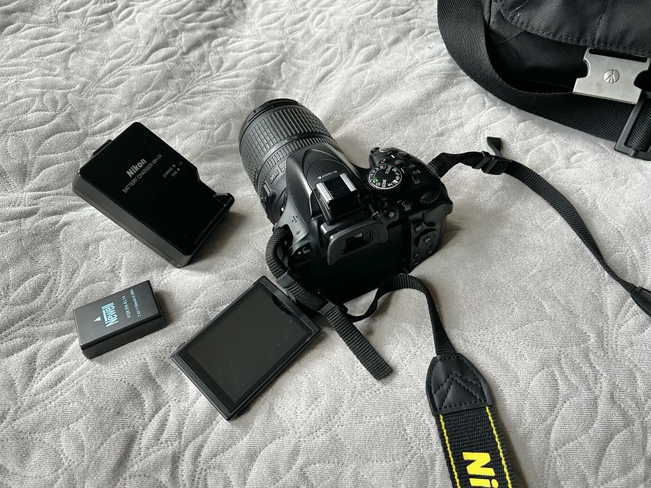 Nikon d5200 + obiektyw 18-105