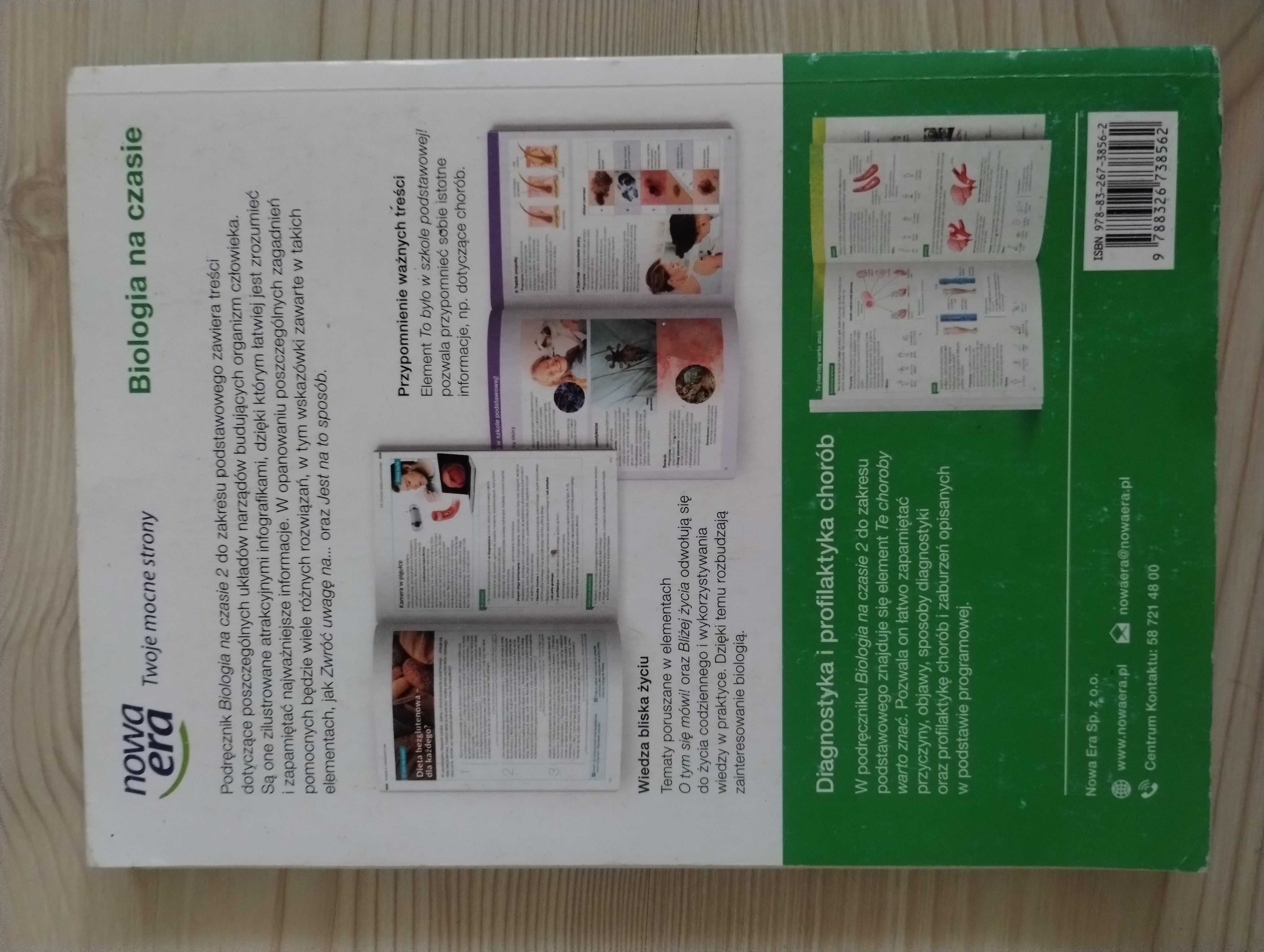 Biologia na czasie. Klasa 2 zakres podstawowy