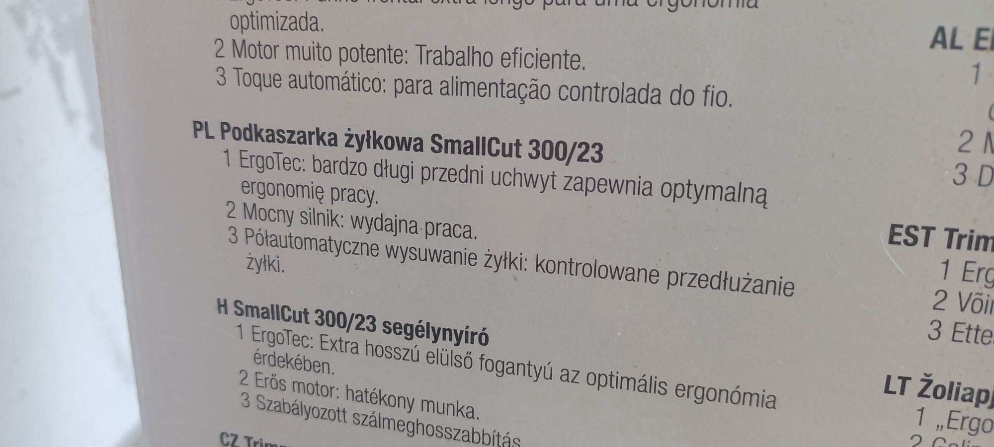 Podkaszarka Gardena smallcut 300/23