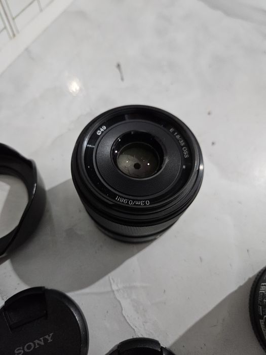 Lente sony 50mm 1.8