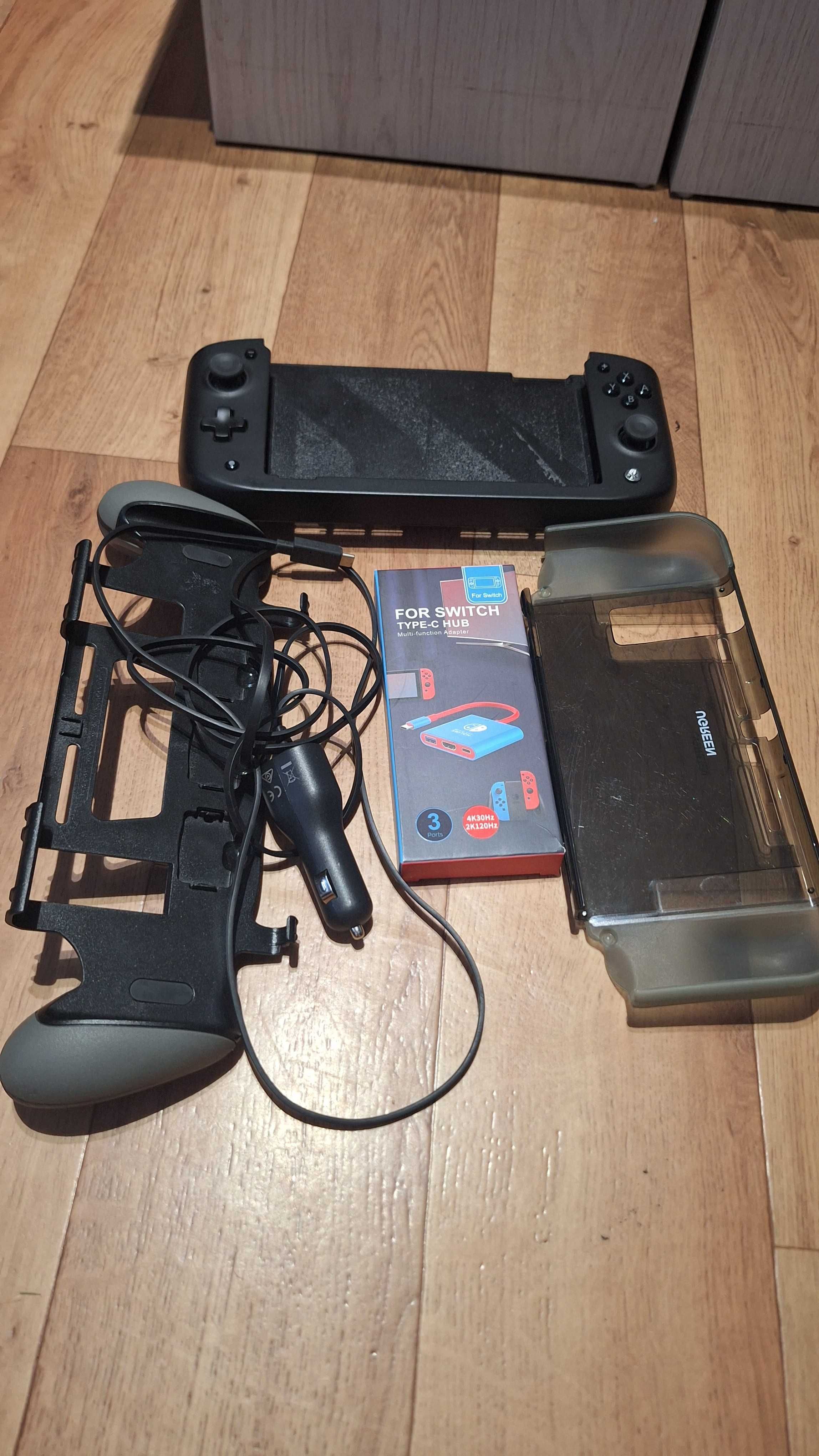 Stacja dokująca konwerter USB-HDMI do Nintendo Switch + akcesoria