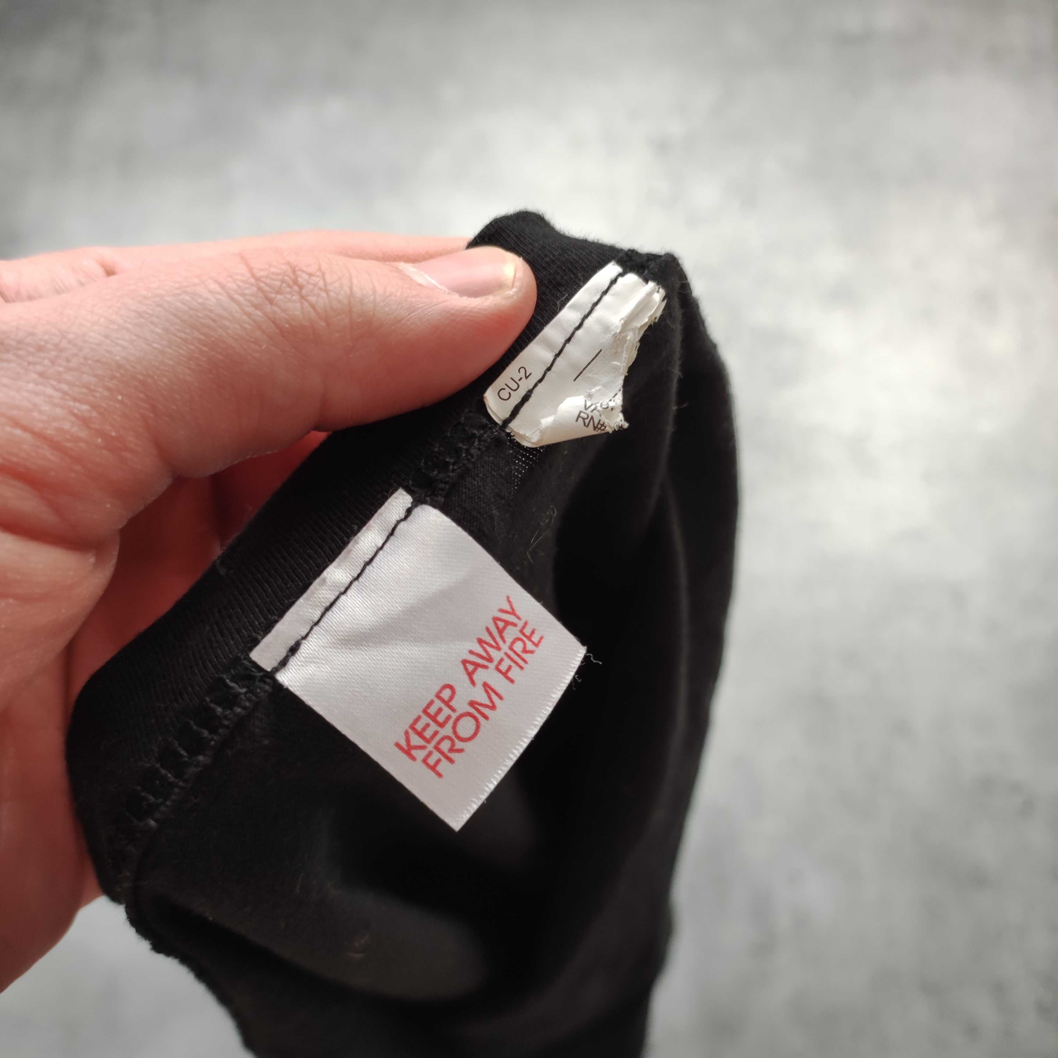 MĘSKA Koszulka Basic Czysta Małe Logo Calvin Klein Czarna PREMIUM Slim
