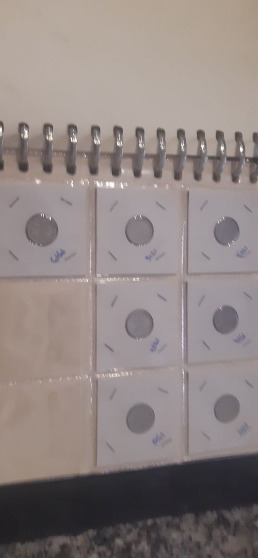 Caderno moedas antigas