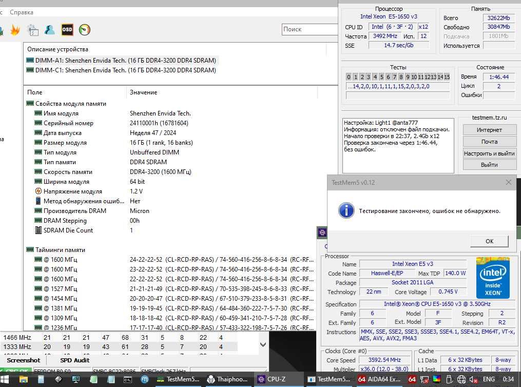 ENVinda 16GB DDR4 3200MHz