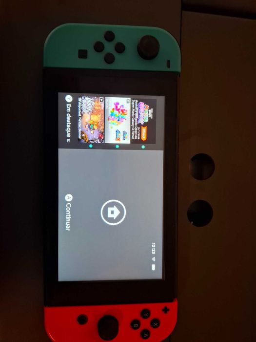 Nintendo switch como nova