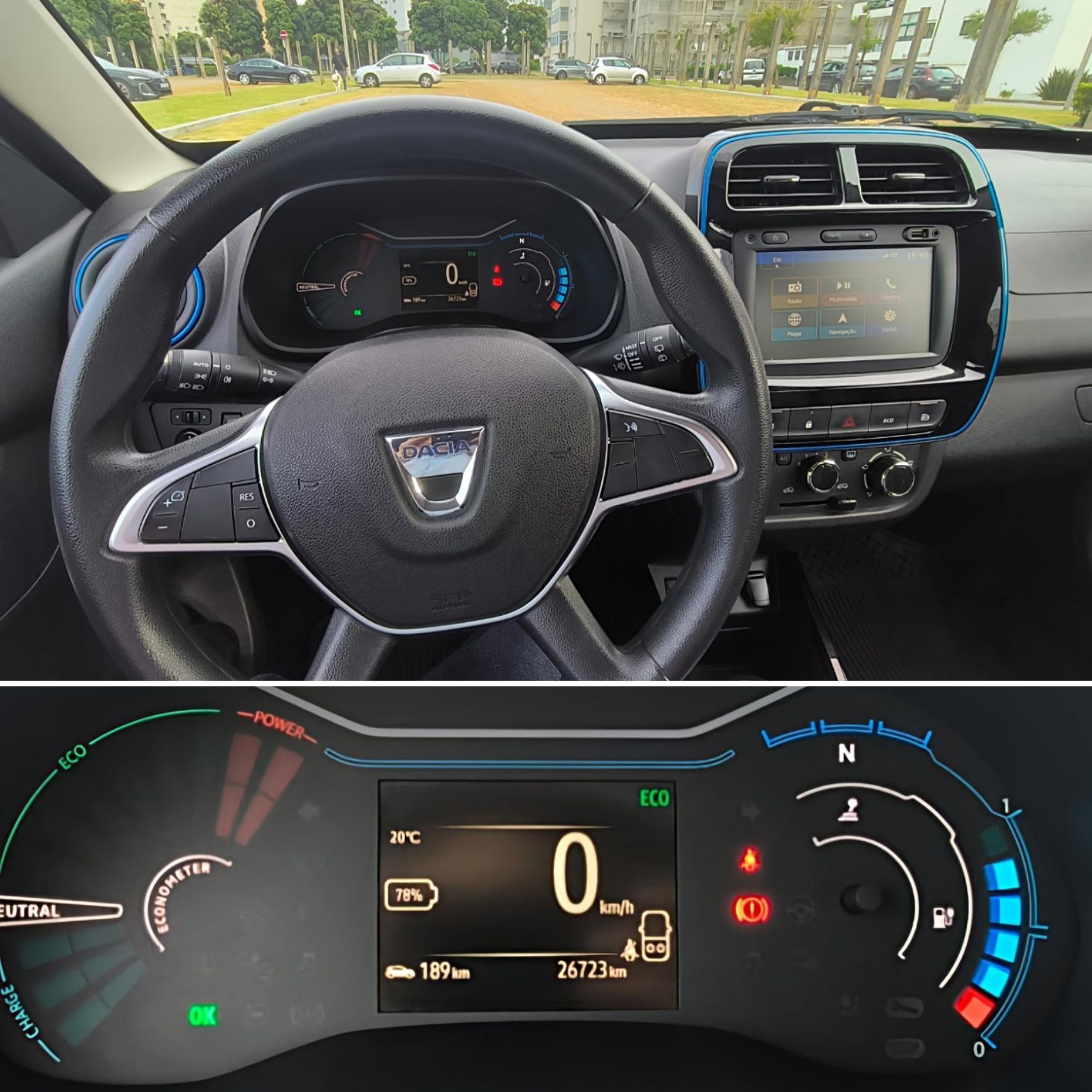 Dacia Spring 100% eléctrico C/Garantia e CargaRápida CCS
