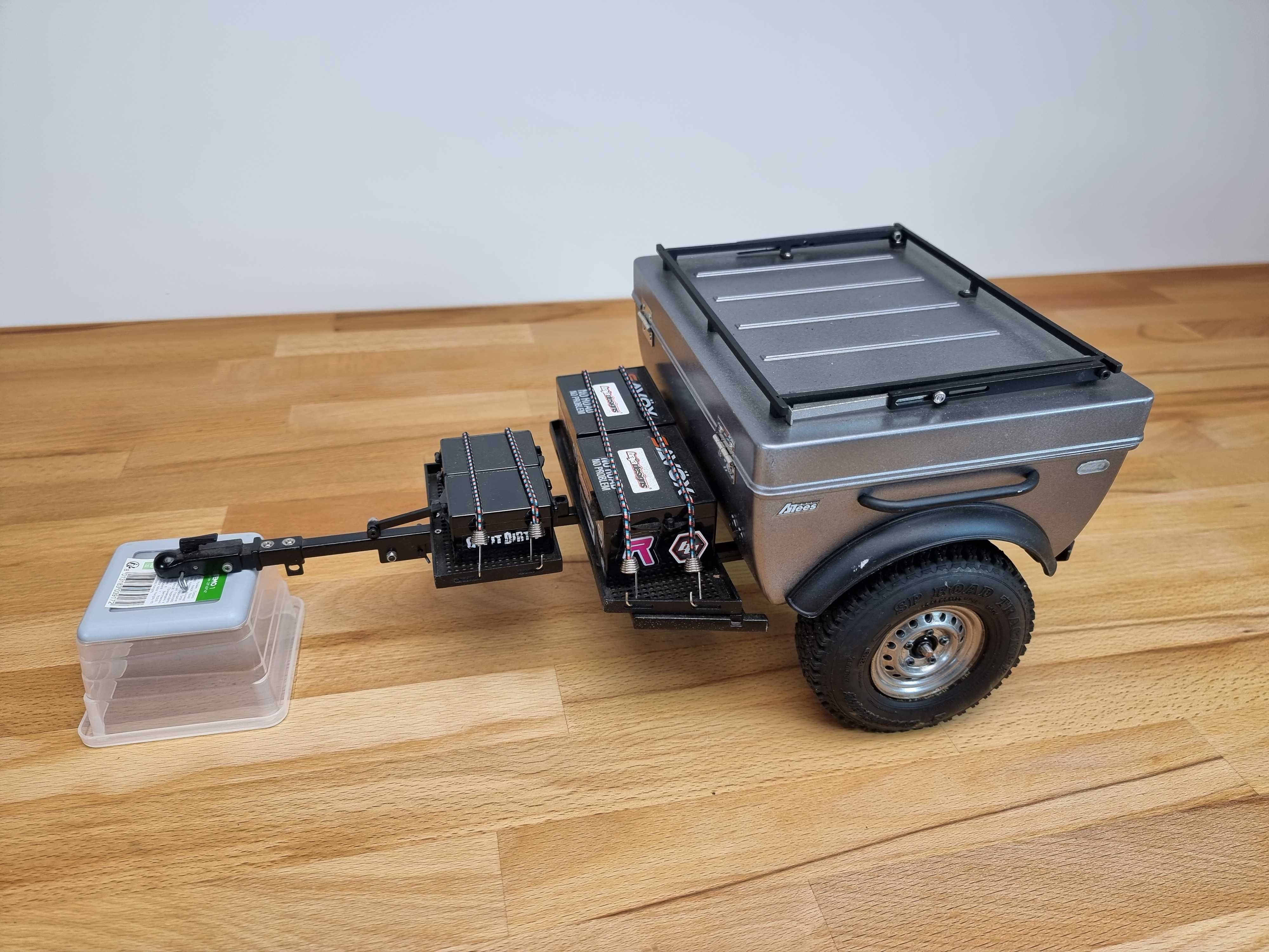 Przyczepka Kempingowa RC z Namiotem Team Raffee 1/10 Pop-Up Camper