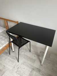Stolik biurko czarny
