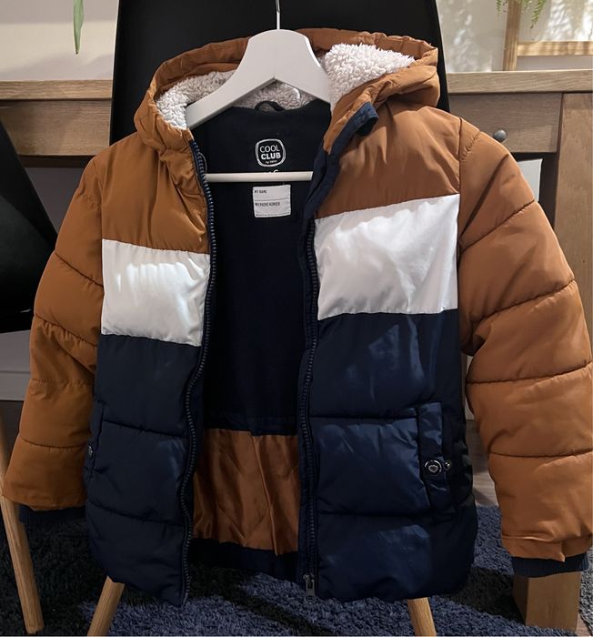 Kurtka zimowa dla chlopa rozmiar 116