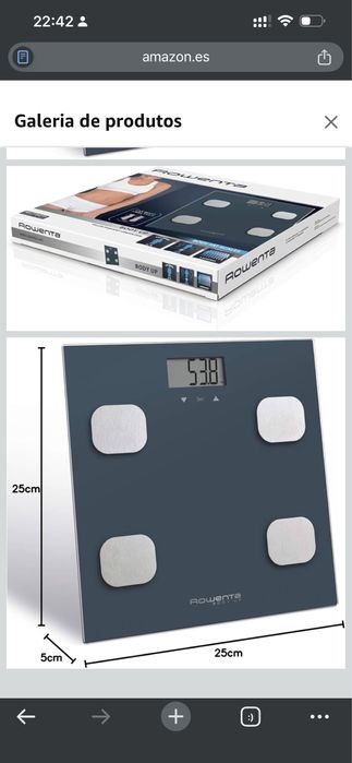 Balança Rowenta Body Up