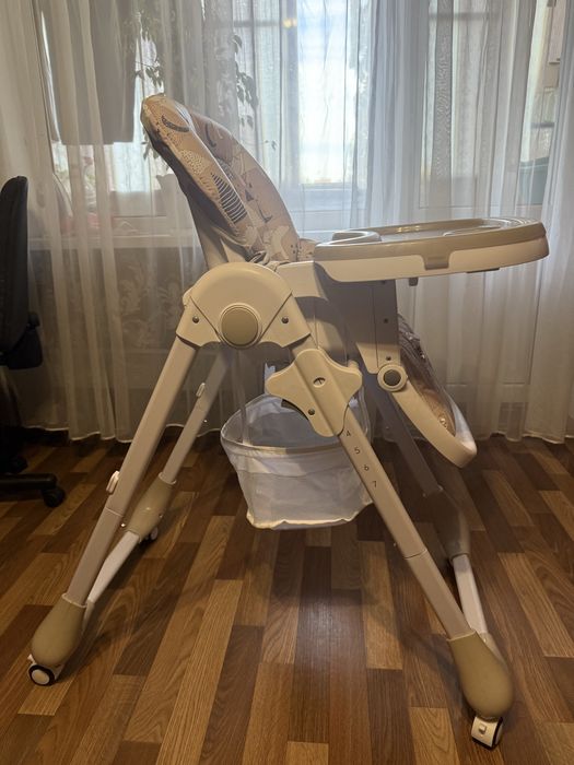 Стільчик для годування Bembi m3233 Mommy Bear Beige