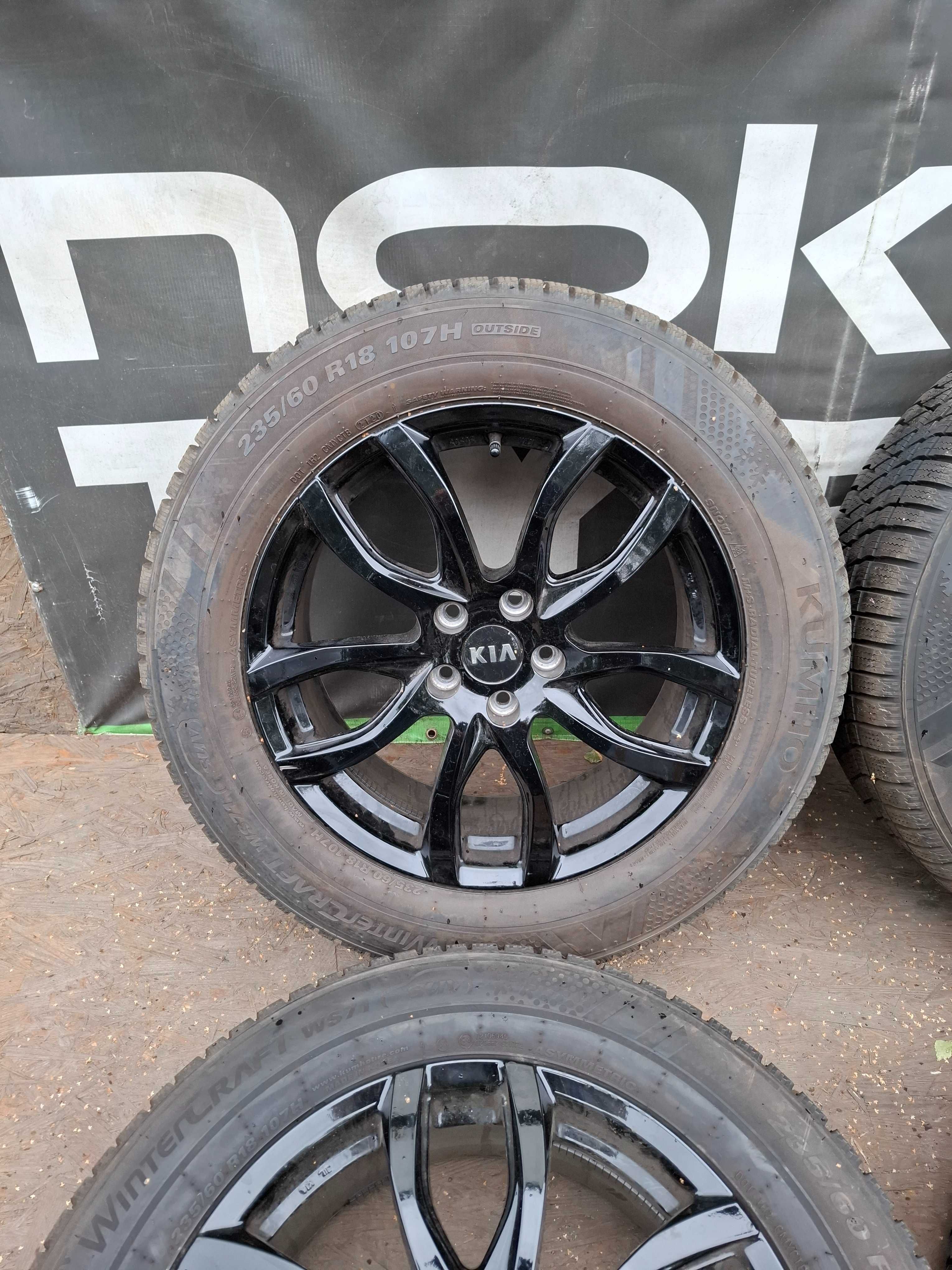 Felgi aluminiowe ! KIA HYUNDAI 18 cali ! NOWE MONTAŻ ! TMPS !