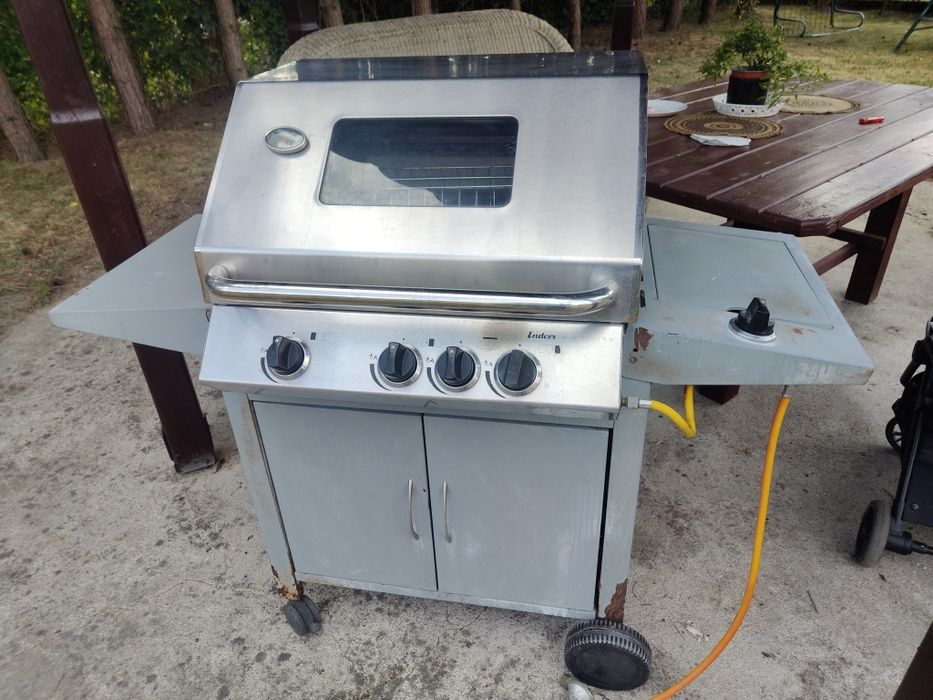 Grill gazowy Enders – 4-palnikowy + palnik boczny – używany