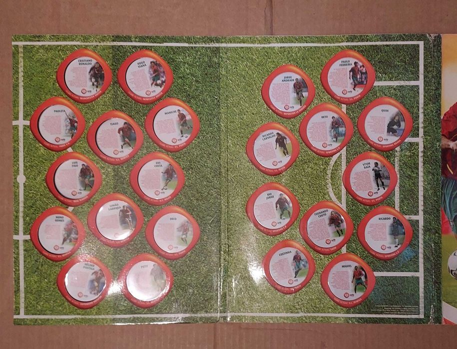 Tazos Galp 2024 - Portugal - coleccão completa - Cristiano Ronaldo