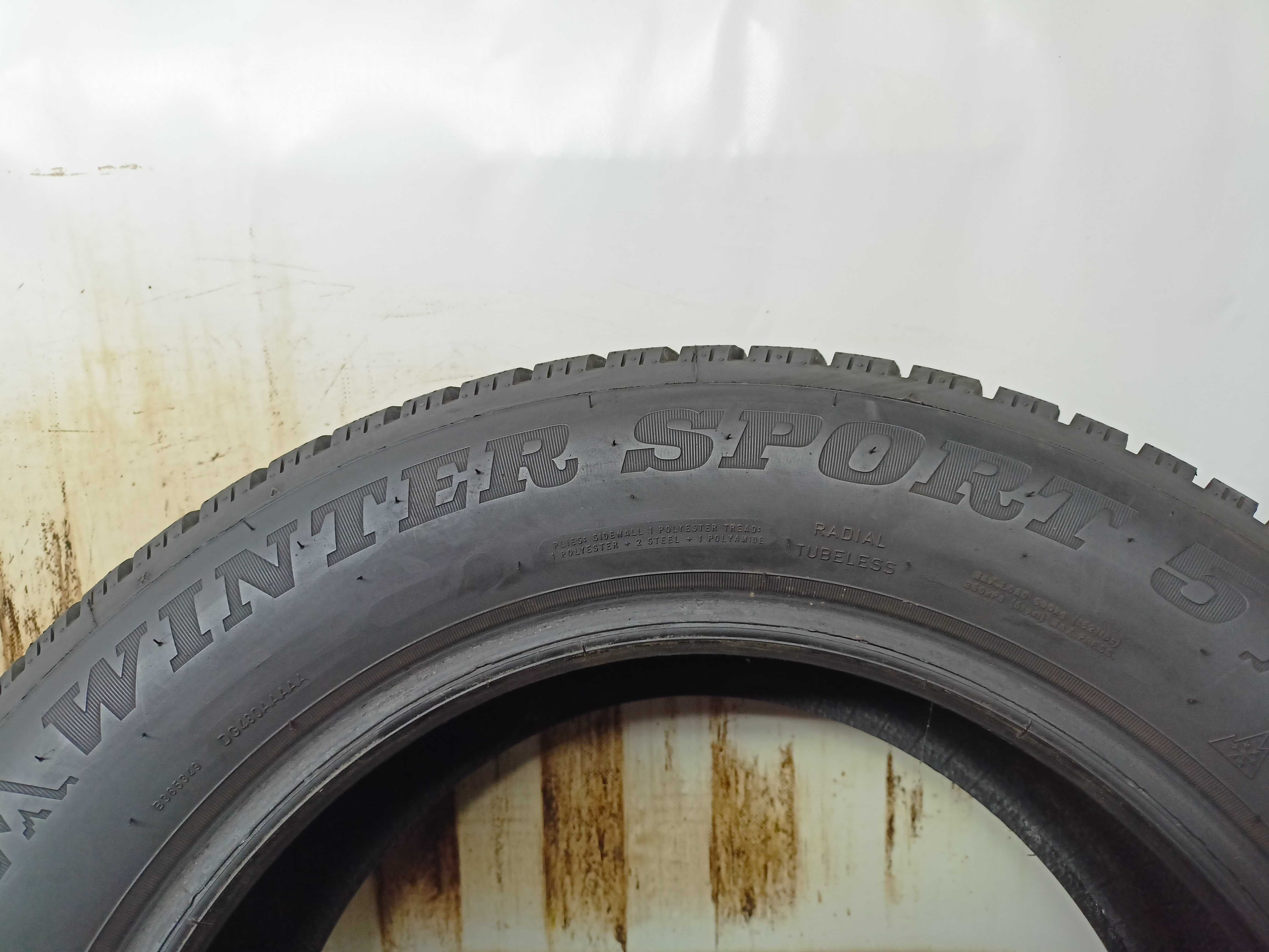 Dunlop WinterSport 5 215/60/16 2019r. 95H 9mm (4465)