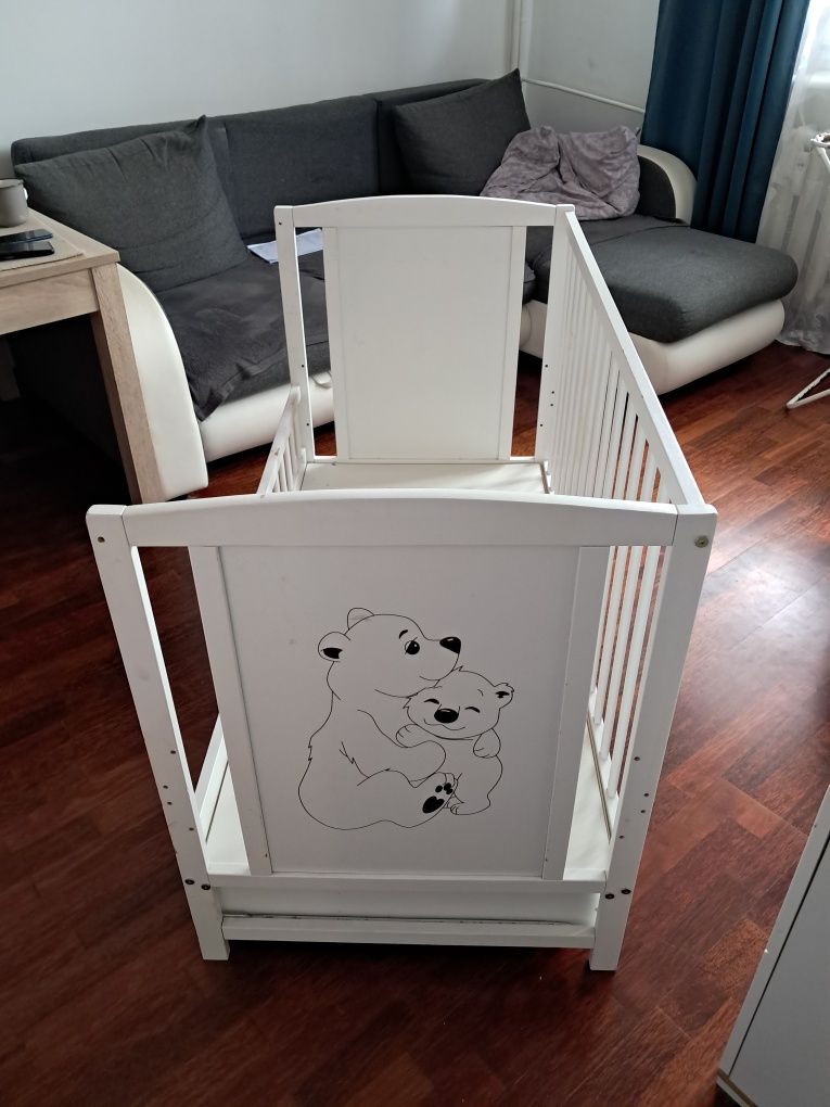 Łóżeczko dziecięce 120 × 60