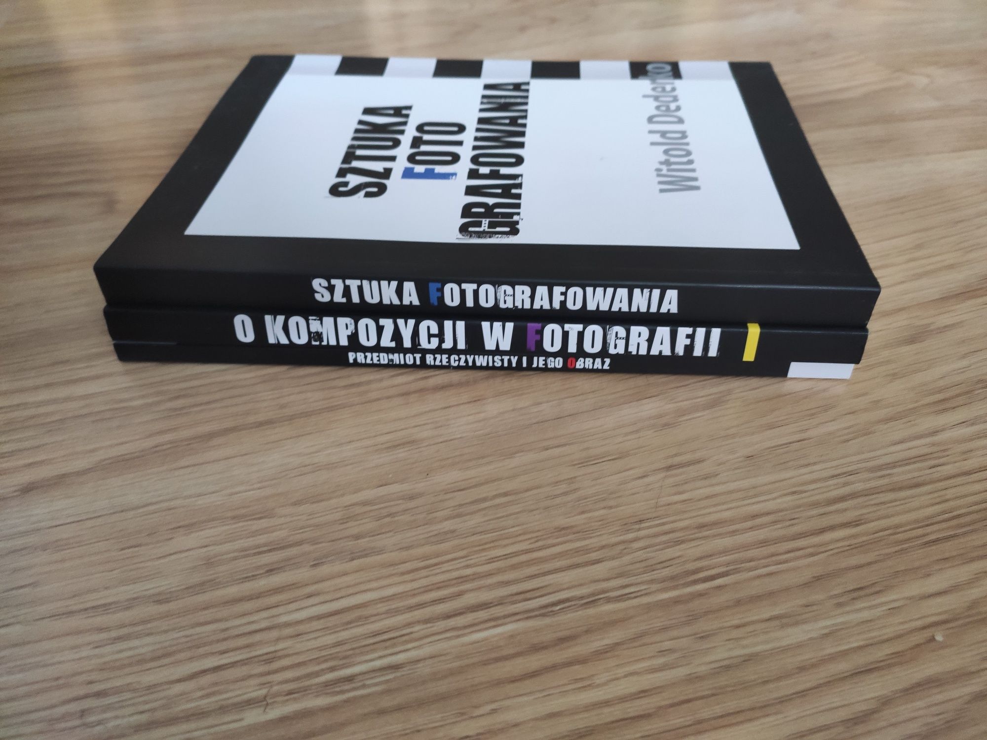 Witold Dederko 3 książki o fotografii