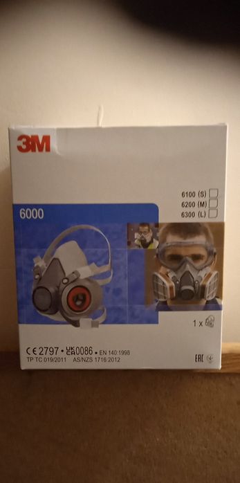 Maska 3M  6000, filtry