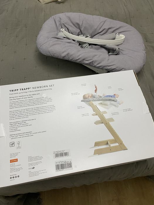 Tripp trapp newborn set em bom estado