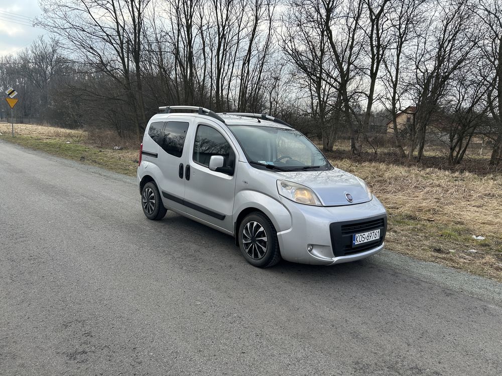 Fiat Qubo 1.3 multijet 10lat w jednych rekach bez DPF/dwusamy 5osobowy