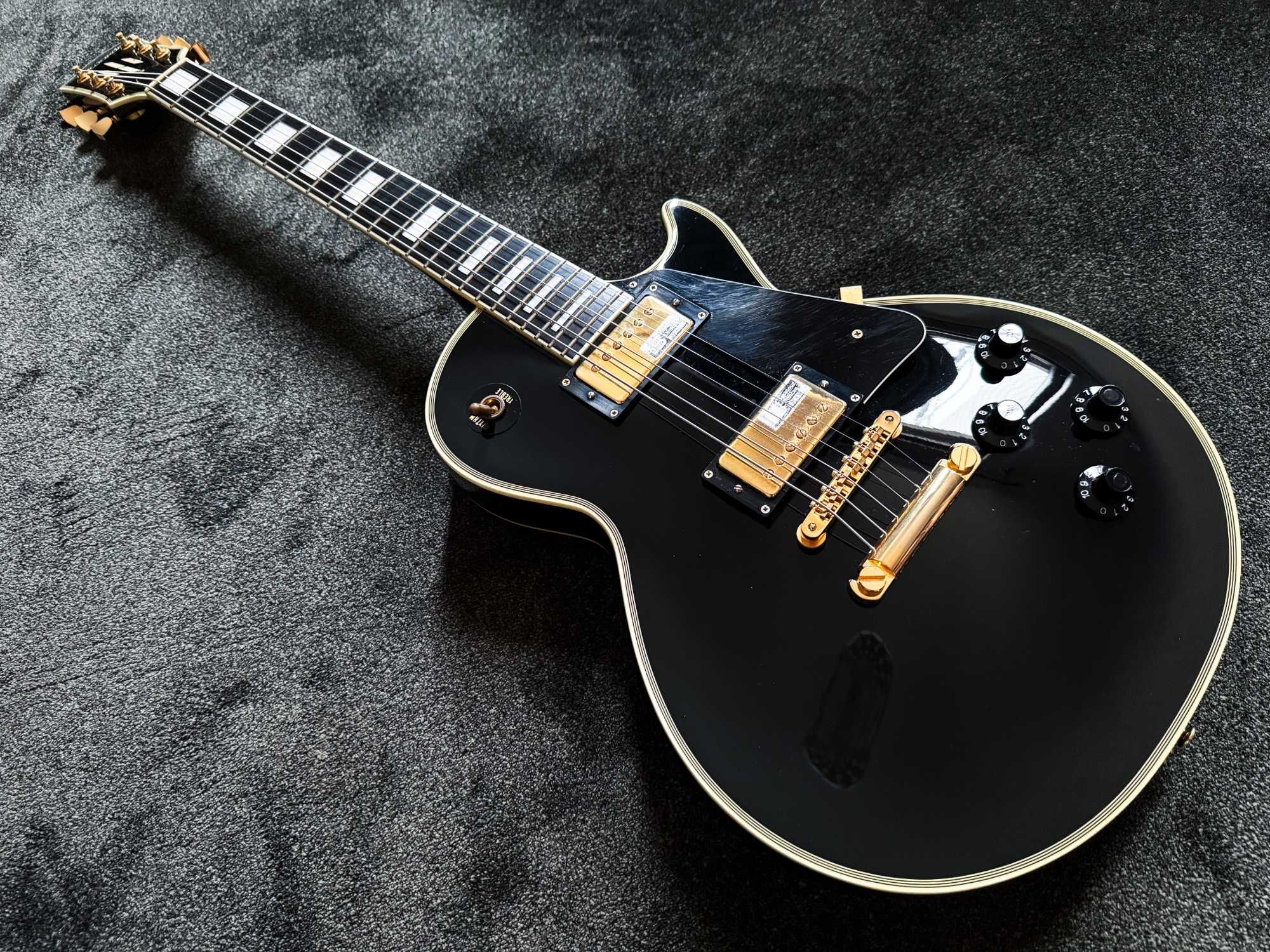 ESP Edwards E-LP-130CD Les Paul Custom 2010 Black + CASE