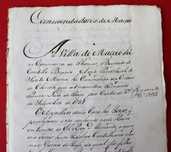 Comendadores de Mação Tomar Ordem de Cristo 1759 Foios