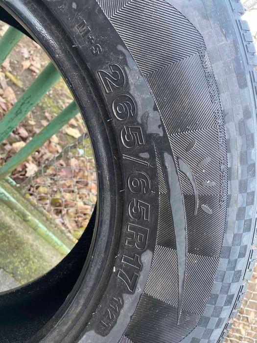 Резина всесезона 265.65.R17.  DOUBLESTER