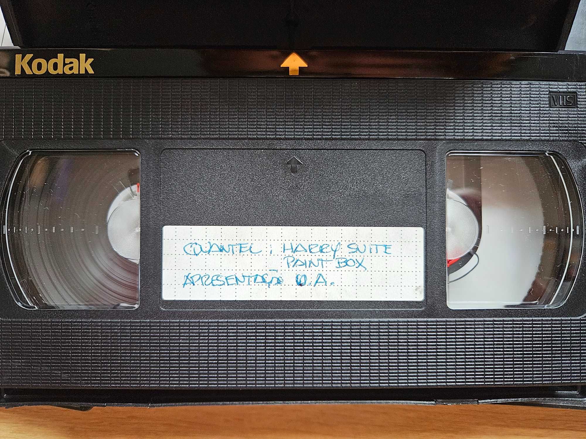 Cassetes VHS qualidade profissional
