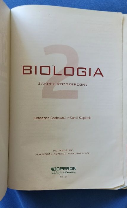 Ciekawi świata 2 biologia, podręcznik