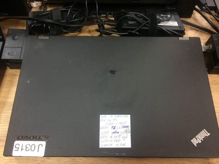 Акция! Рабочая станция Lenovo ThinkPad W540 / i7-4900mq/32Gb/480Gb SSD