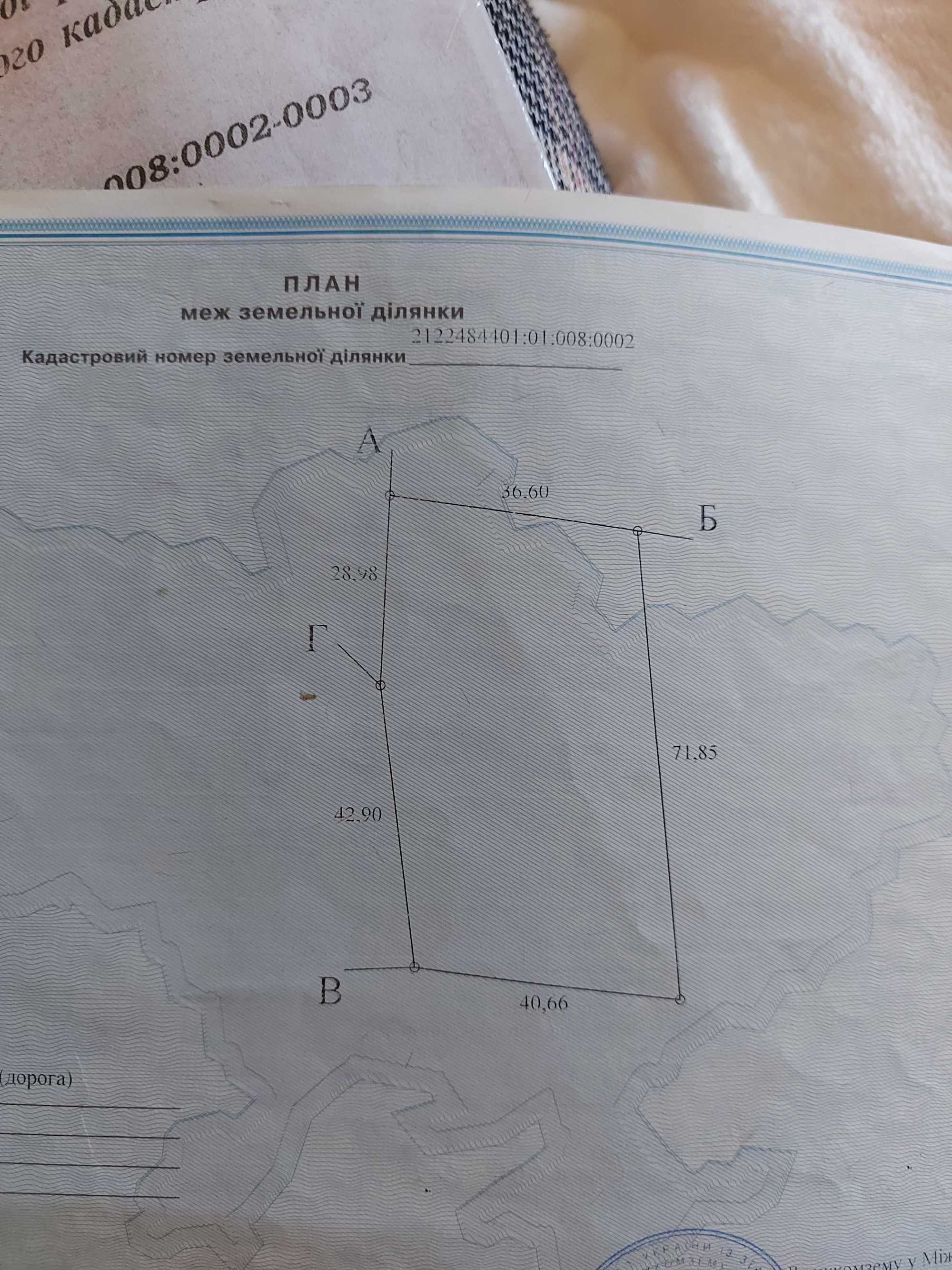 Продаж земельної ділянки