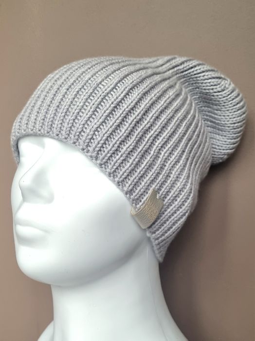 Czapka handmade 100% wełny merino