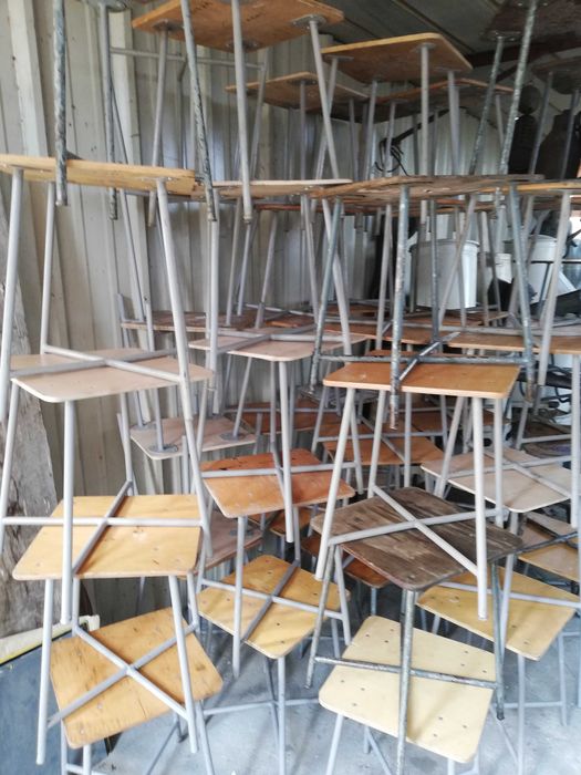 stare szafki wojskowe z demobilu metalowe PRL unikat