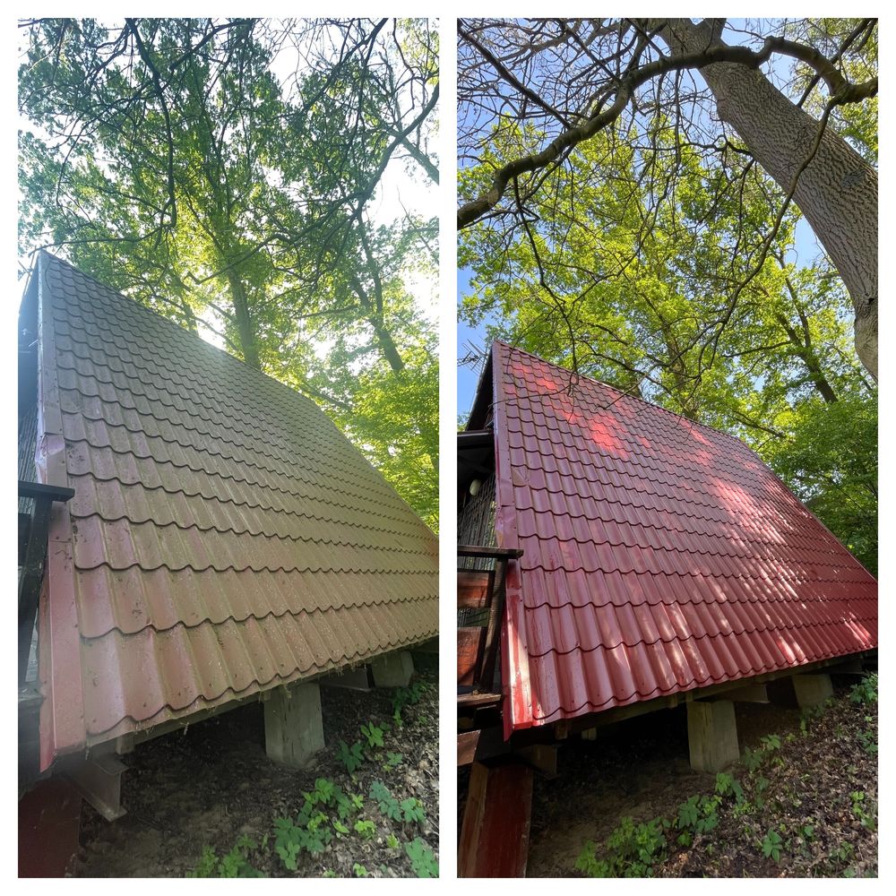 Mycie(czyszczenienie) kostki brukowej,elewacji,dachu
