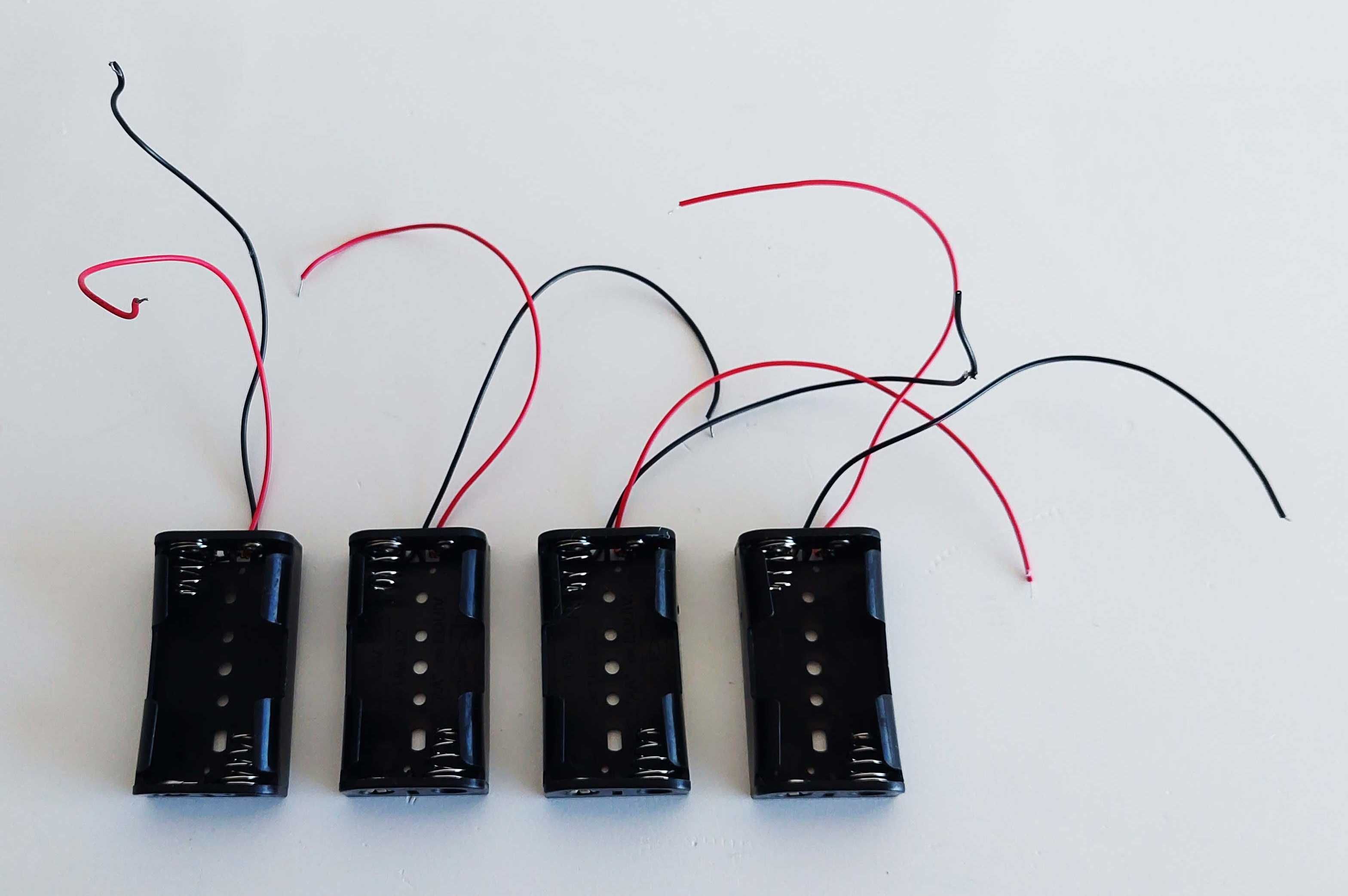 Suportes para pilhas AA de 1.5V