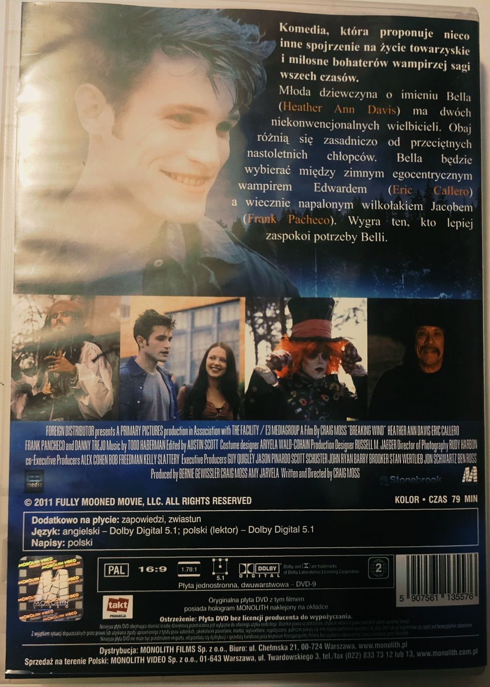 Od zmierzchu do śmiechu film dvd komedia Wampiry parodia Zmierzch