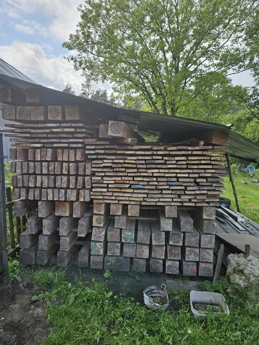 sprzedam konstrukcję drewnianą  na domek letniskowy