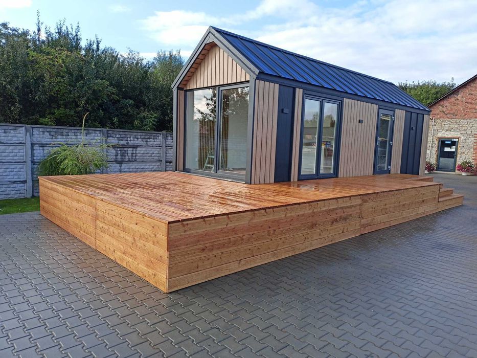 domek mobilny stodoła letniskowy całoroczny modułowy nowy holenderski