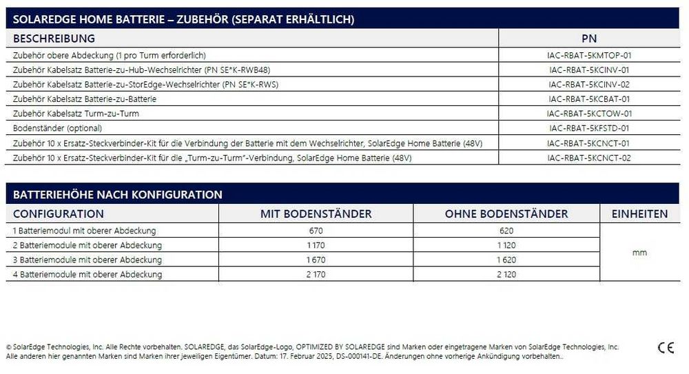 Bateria 4,6KKWH SOLAREDGE