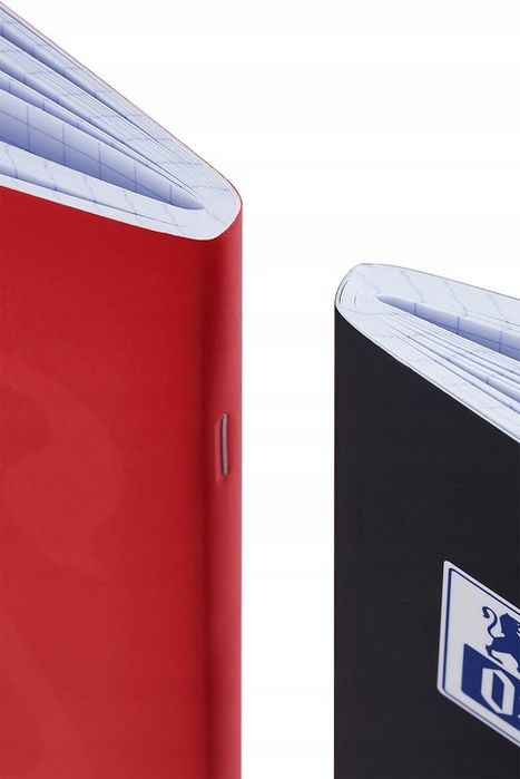 Zeszyt W Kratkę Komplet Zeszytów Xxl Oxford 4 + 1 Kolor Gratis A5 60 K