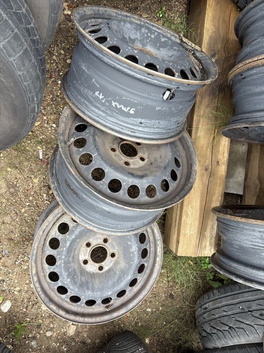 Felgi stalowe 17 cali 5x108 Ford OE 3 sztuki z czujnikami