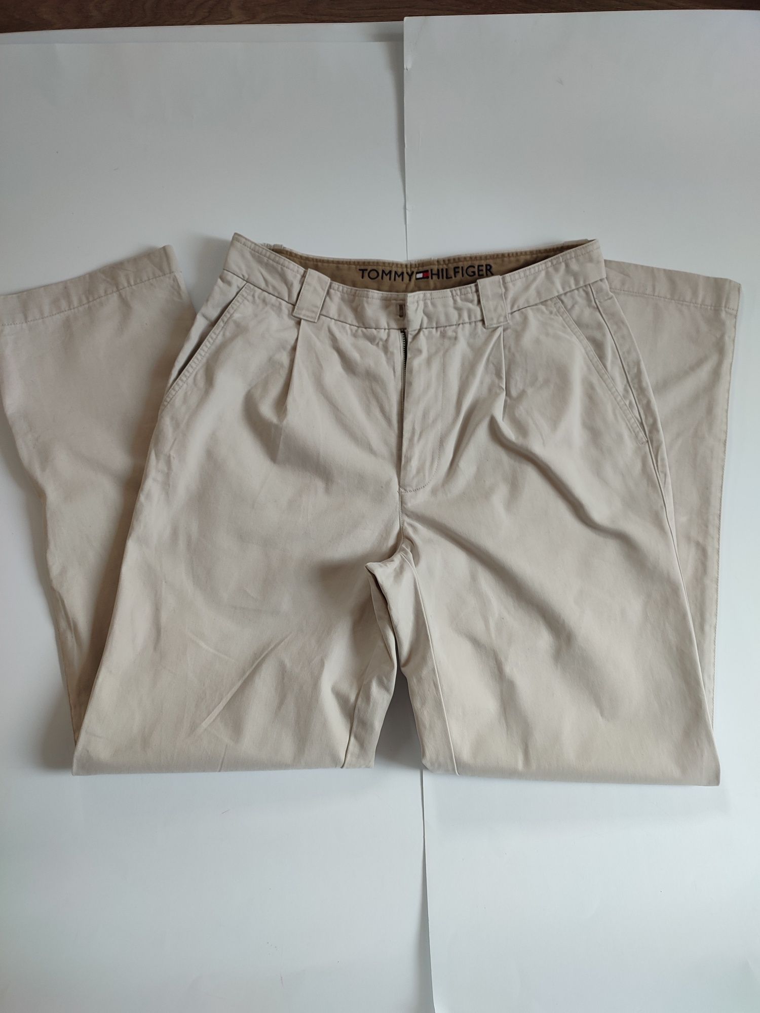 Spodnie męskie marki Tommy Hilfiger,  100%bawełny , casual roz31/32