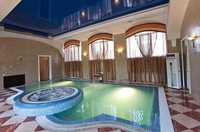 67 Дом люкс класса теплый бассейн джакузи сауна до 30 чел