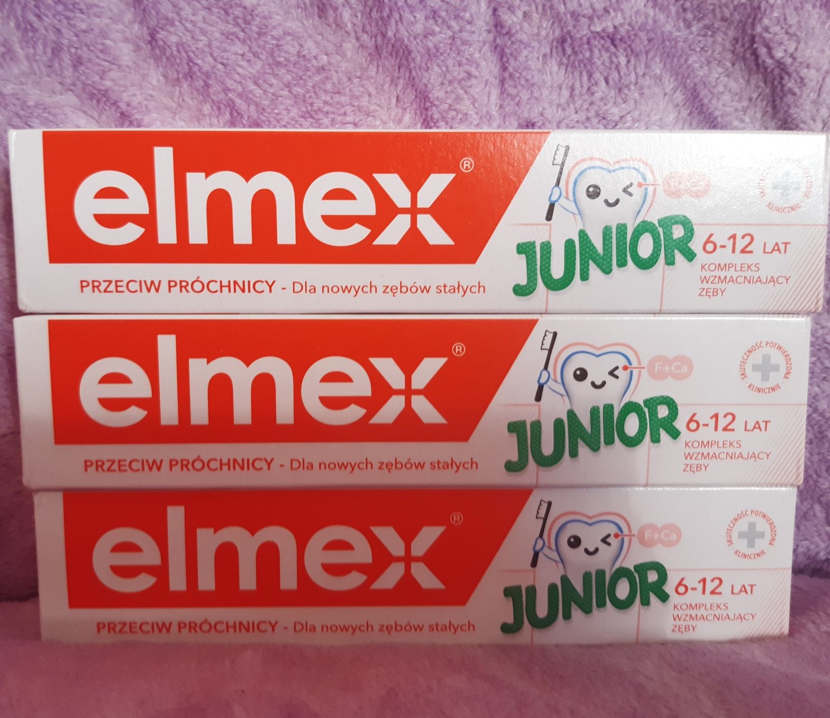 Pasta do zębów ELMEX JUNIOR 6-12 lat.
