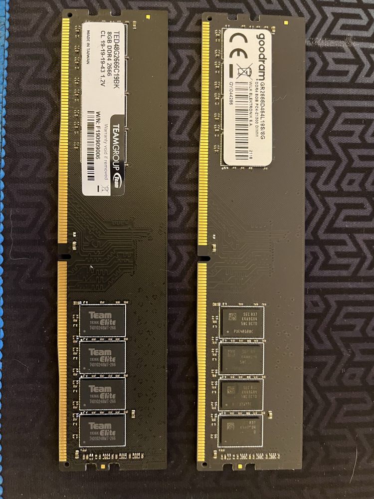 Оперативная память DDR4 8GB ( Goodram 2666MHz)