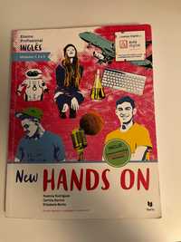 Livro do ensino profissional de inglês New Hands on