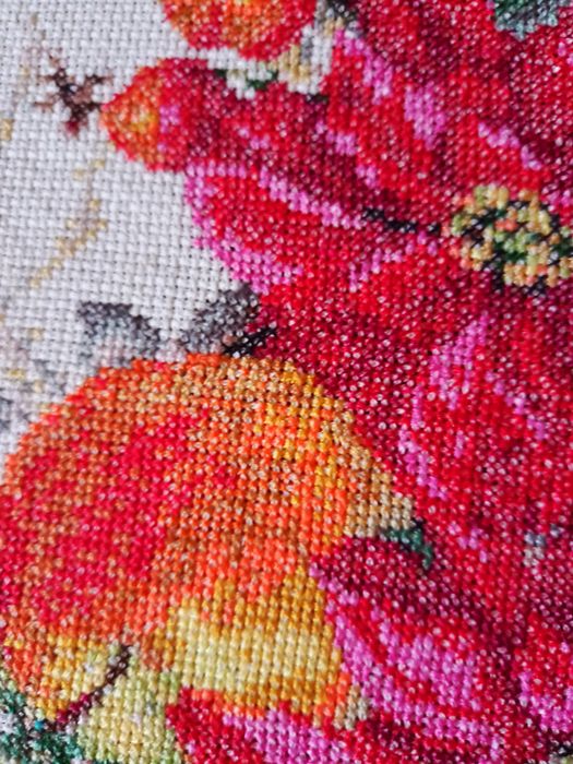 Obraz haftowany krzyżykowo