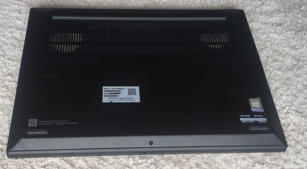 Lenovo ThinkPad X1 Extreme Gen 4i (i7, 64GB RAM SSD 1TB