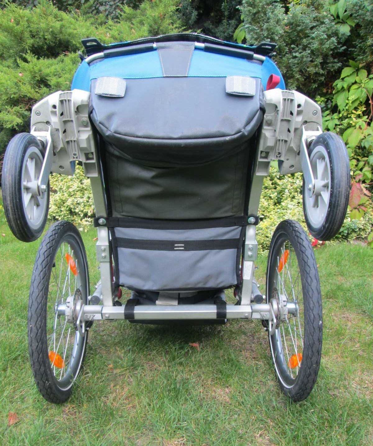 Thule Chariot CX1, przyczepka, rower, spacerówka, dużo akcesoriów
